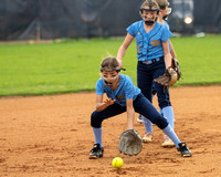 Lady Panthers at Lady Jets Middle School Softball