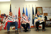 Quilts of Valor to Ward, Hamilton and Dodson